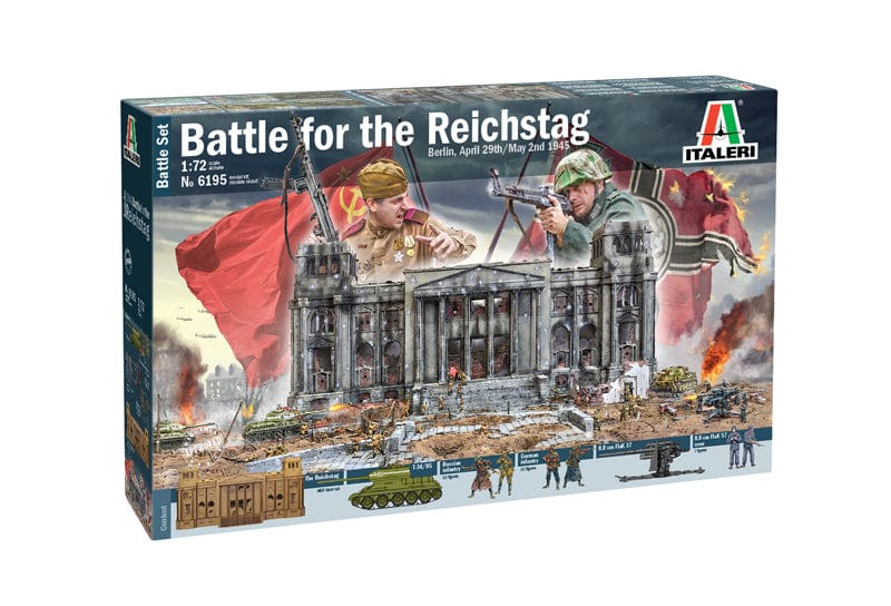 Italeri 6195S 1/72 Berlin 1945 - Fall Of The Reich Plastic Model Kit Italeri PLASTIC MODELS