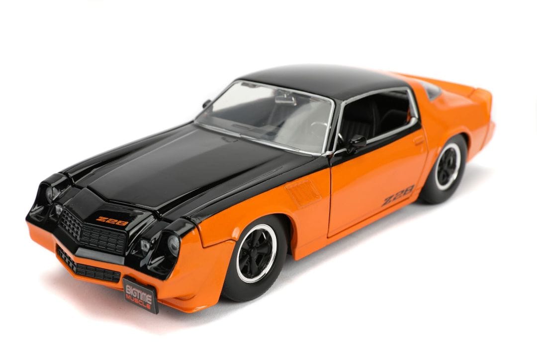 Jada 1/24 1979 Chevy Camaro Z28 Orange and Black Jada DIE-CAST MODELS