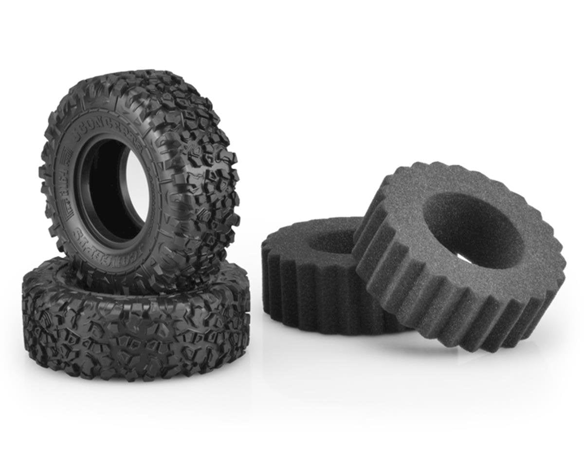 JConcepts Landmines Scale Country Class 1 1.9inch Crawler Tires (2) (Green) JConcepts RC CARS - PARTS