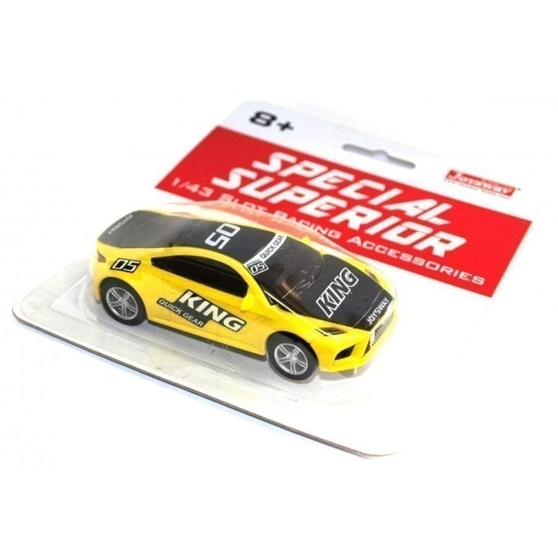 Joysway 1/43 King Yellow Racer Car Joysway SLOT CARS
