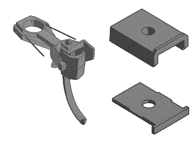 Kadee 143 HO Whisker Coupler, 1/4 Centerset 2Pr Kadee TRAINS - HO/OO SCALE