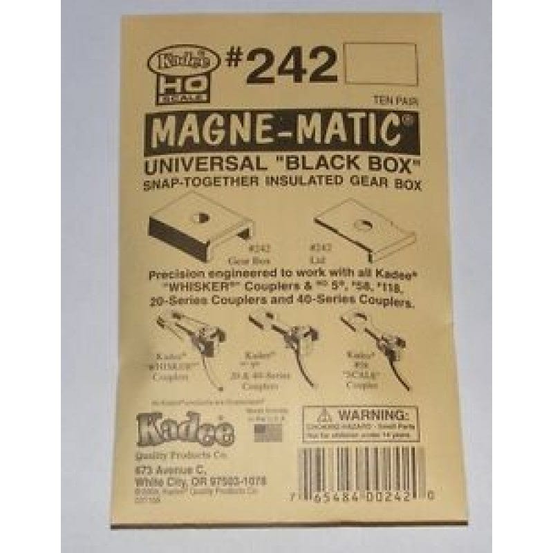 Kadee HO Universal Coupler Box/Lid 10 Pairs Kadee TRAINS - HO/OO SCALE