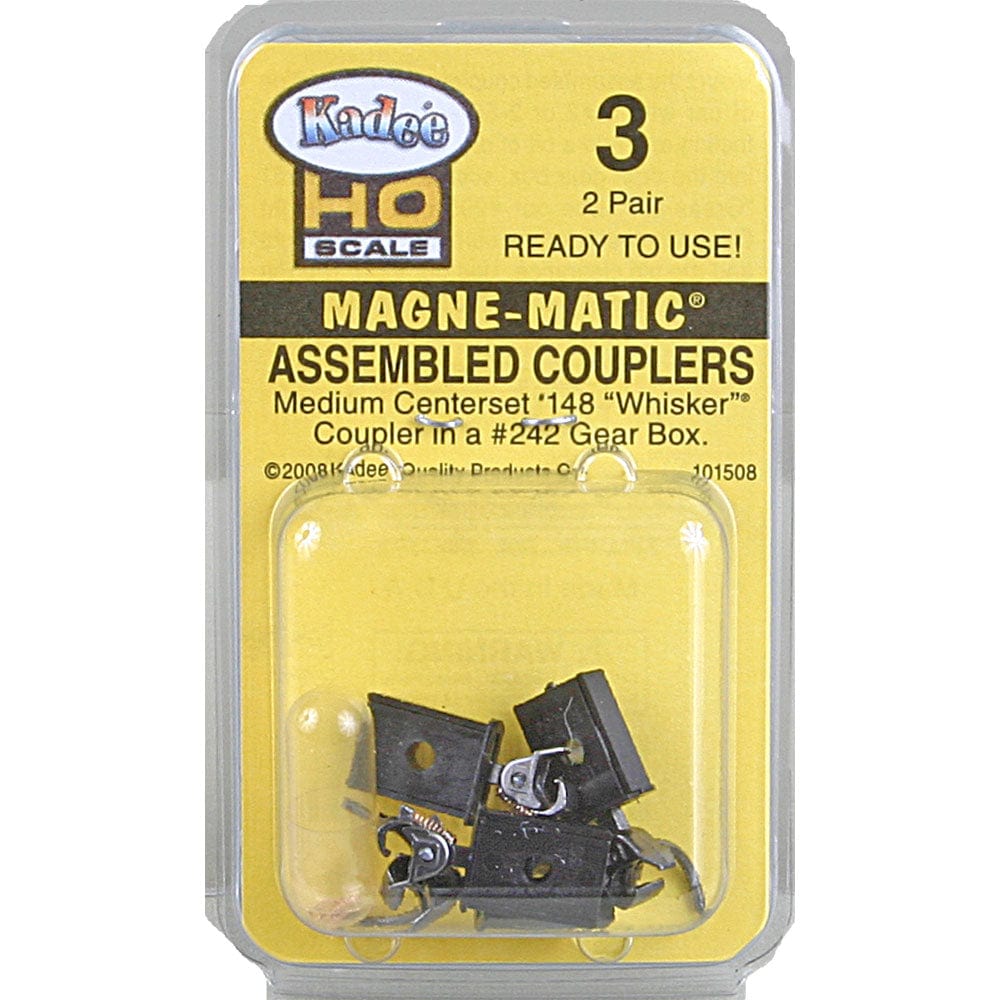 Kadee HO Assembled #5 Coupler, 9/32 Center (2pr) Kadee TRAINS - HO/OO SCALE