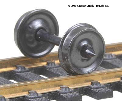 Kadee HO Metal Wheels, 33/Smooth 12 Kadee TRAINS - HO/OO SCALE