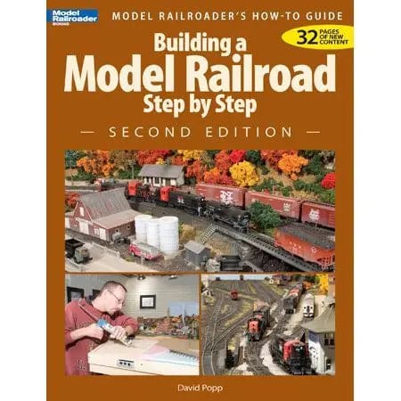 Kalmbach Book - Building a Model Railroad Step by Step Second Edition Kalmbach BOOKS AND DVDS