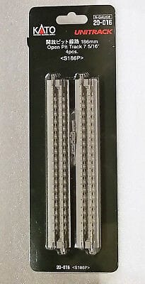 Kato 20016 Unitrack N 186mm Open Pit Track (4) Kato TRAINS - N SCALE