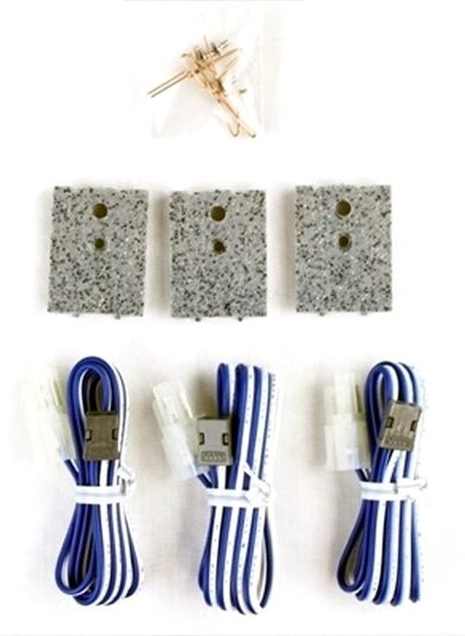 Kato 20284 Unitrack N Turntable Extension Track Power Feeder Kit (3) Kato TRAINS - N SCALE