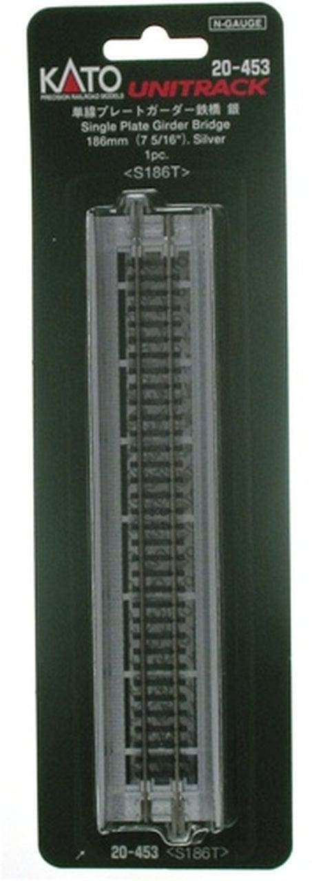 Kato 20452 N 186mm 7-5/16in Plate Girder Bridge Gray - Hobbytech Toys