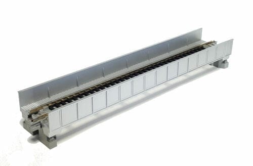 Kato 20453 Unitrack N 186mm Single Plate Girder Bridge Silver (1) Kato TRAINS - N SCALE