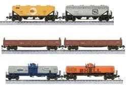 Kato N Mixed Freight Car Set (6) Kato TRAINS - N SCALE