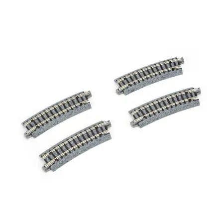 Kato Unitrack N 282mm 11in Radius Curve 15-Degree (4) Kato TRAINS - N SCALE