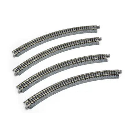 Kato Unitrack N 282mm 11in Radius Curve 45-Degree (4) Kato TRAINS - N SCALE
