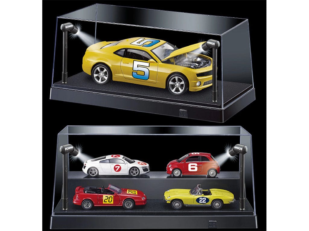 1/24 Black Base LED Lighted Display Case NULL DIE-CAST MODELS