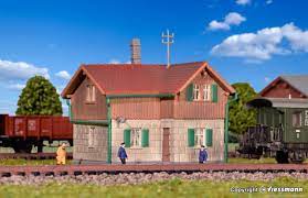 Kibri 37808 N Guardhouse - 2-9/16 x 2 x 2 6.5 x 5 x 5cm - Hobbytech Toys