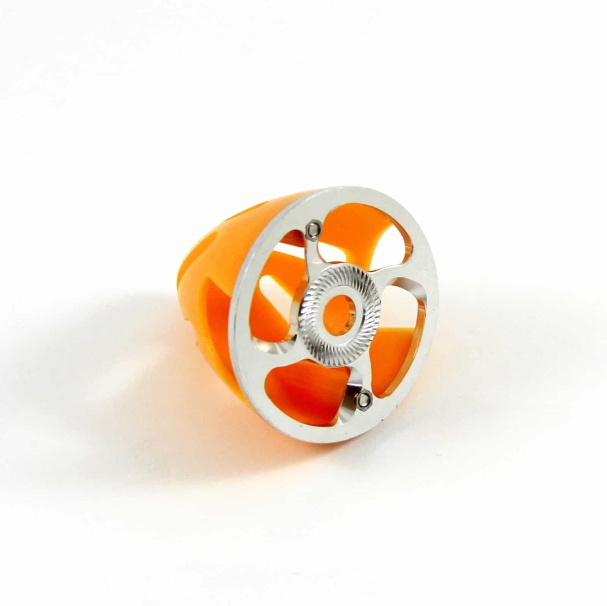 Kuza 3In 75mm Cnc Backplate Spinner Yellow Kuza RC PLANES - PARTS