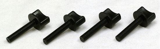 Kuza Nylon Wing Bolts 4mm (For 30-70Class) - 4PCS Kuza RC PLANES - PARTS