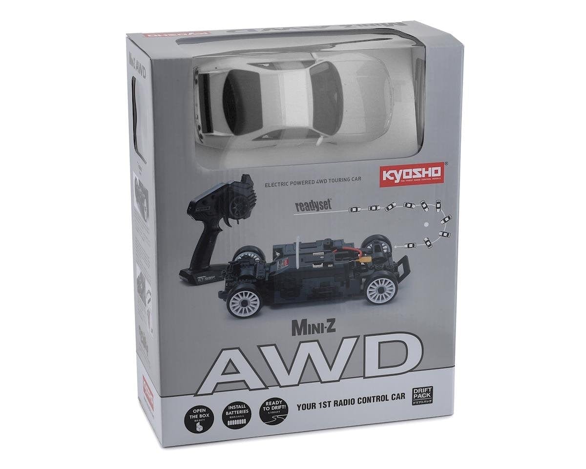 Kyosho 32616S MINI-Z AWD MA-020 Readyset NISSAN SKYLINE GT-R NISMO (R33) Silver Kyosho RC CARS