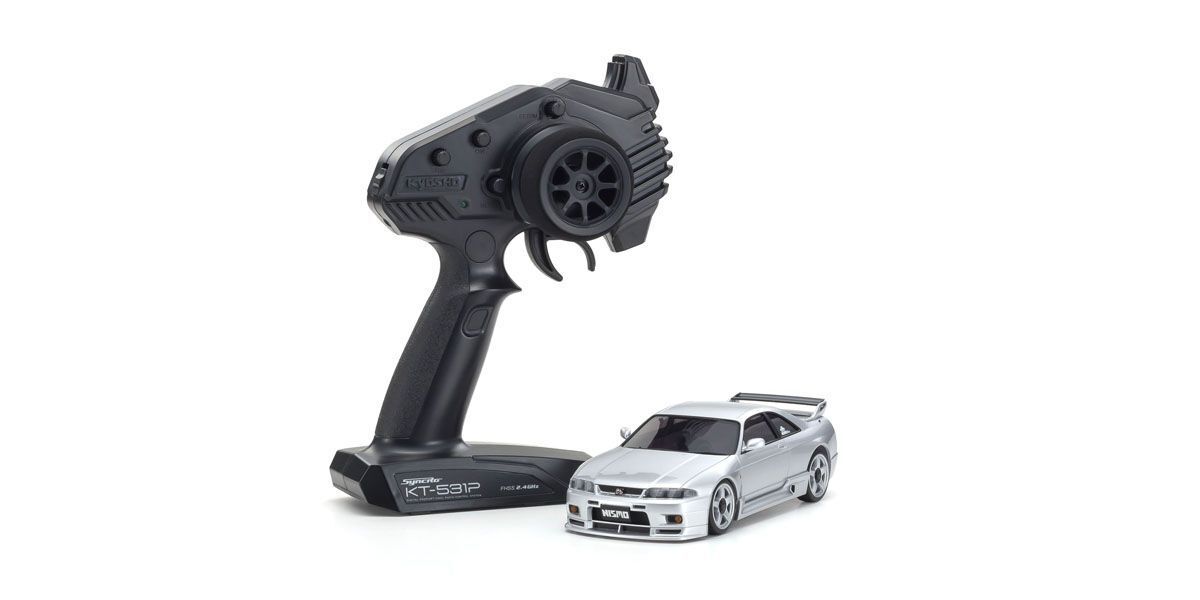 Kyosho 32616S MINI-Z AWD MA-020 Readyset NISSAN SKYLINE GT-R NISMO (R33) Silver Kyosho RC CARS