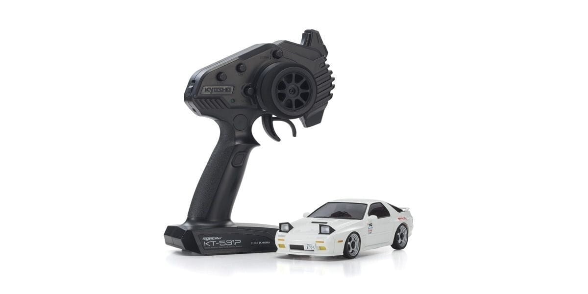 Kyosho Mini-Z AWD Mazda Savanna RX-7 FC3S White Readyset Kyosho RC CARS