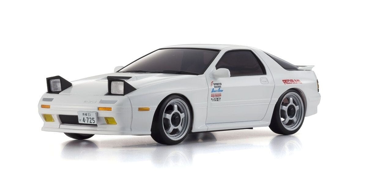 Kyosho Mini-Z AWD Mazda Savanna RX-7 FC3S White Readyset Kyosho RC CARS