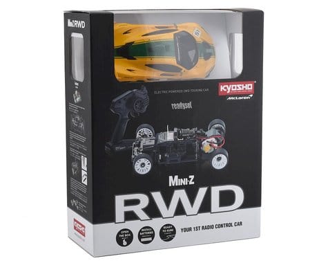 Kyosho Mini-Z RWD McLaren P1 GTR Yellwo/Green Readyset Kyosho RC CARS