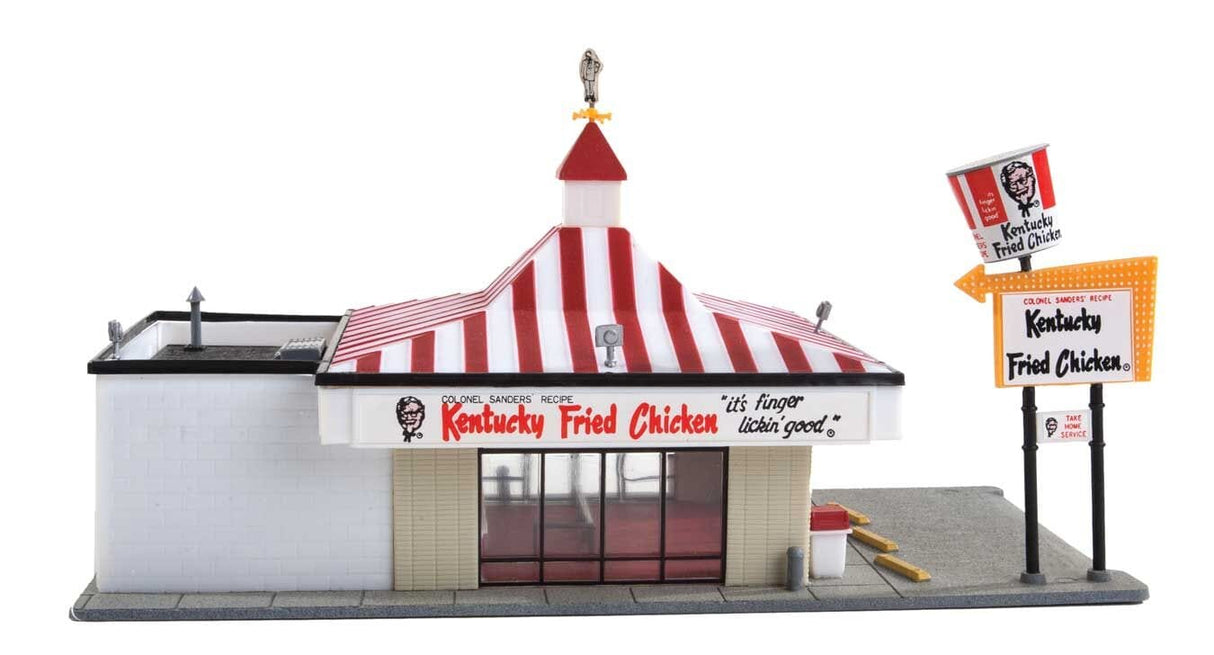 Life-Like 1394 HO Kentucky Fried Chicken Drive In Kit Life-Like TRAINS - HO/OO SCALE