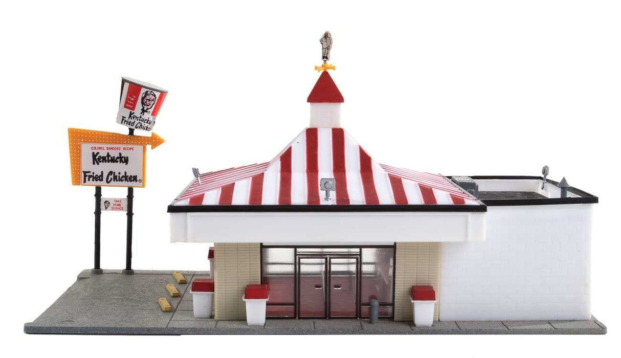 Life-Like 1394 HO Kentucky Fried Chicken Drive In Kit Life-Like TRAINS - HO/OO SCALE