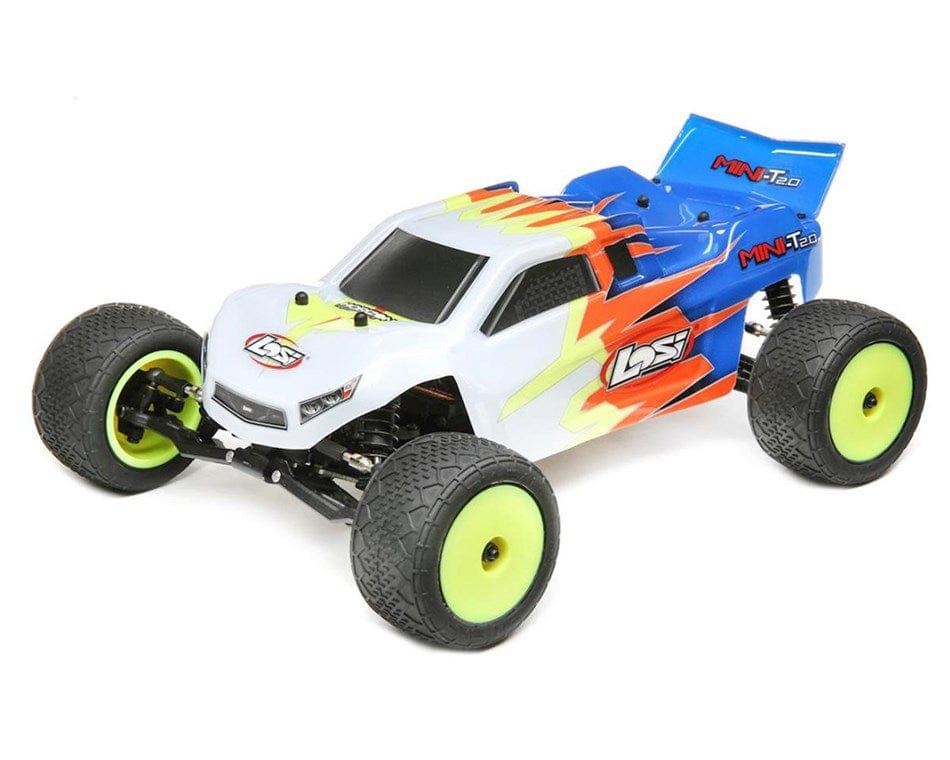 Losi Mini T 2.0 1/18 2wd Stadium Truck Blue RTR Losi RC CARS