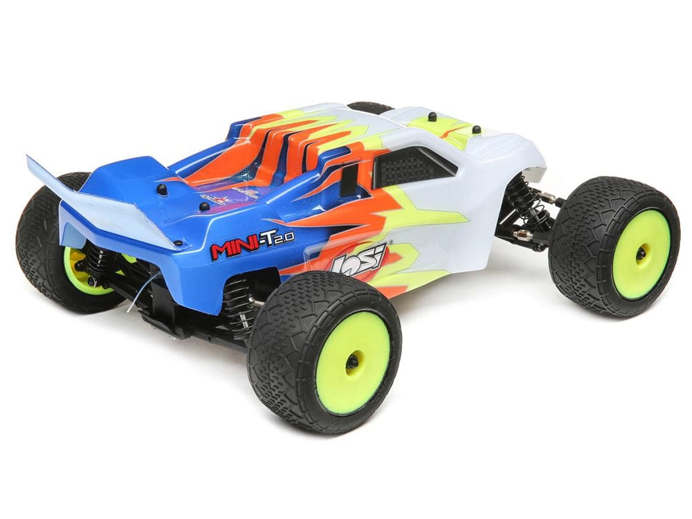 Losi Mini T 2.0 1/18 2wd Stadium Truck Blue RTR Losi RC CARS