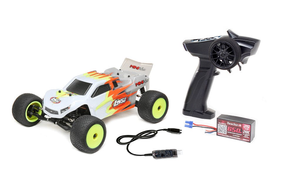 Losi Mini T 2.0 1/18 2wd Stadium Truck Grey RTR Losi RC CARS