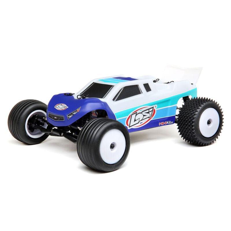 Losi Mini T 2.0 Brushless RTR 1/18 2wd Stadium Truck Blue Losi RC CARS