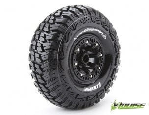 Louise 3235VB 2.2inch CR-Griffin Super Soft Crawler Tyres Pre-Mounted (2) Louise RC RC CARS - PARTS