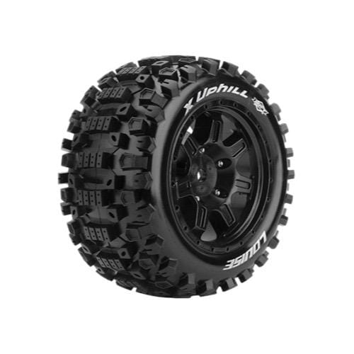 Louise 3297B MFT X-UPHILL X-Maxx Series Tire 24mm Hex Pre-Mounted (2) Louise RC RC CARS - PARTS