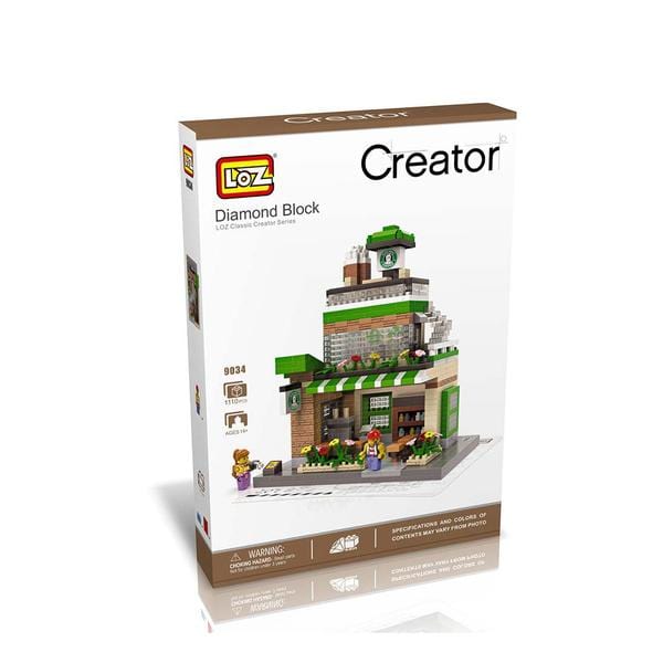 LOZ 9034 Creator Starbucks Kit - Hobbytech Toys