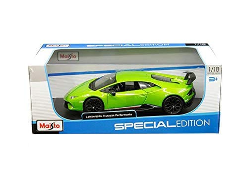 Maisto 1/18 2017 Lamborghini Huracan Performante - Pearl Green - Hobbytech Toys