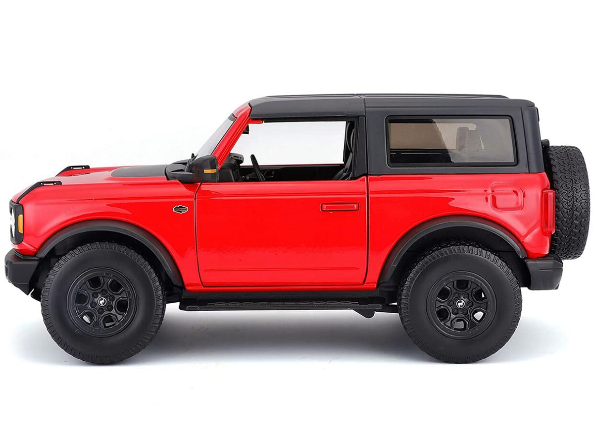 Maisto 1/18 2021 Ford Bronco Wildtrack - Red - Hobbytech Toys