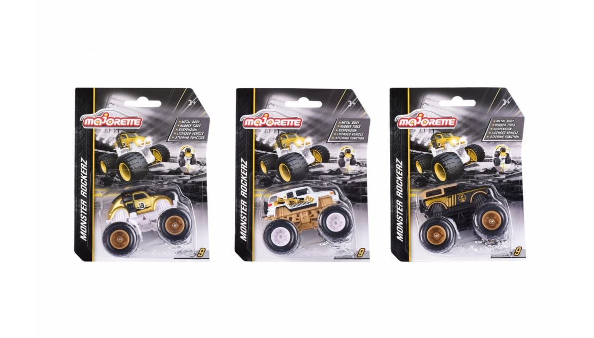 Majorette Limited Edition 9 Monster Rockerz - Assorted (1) - Hobbytech Toys