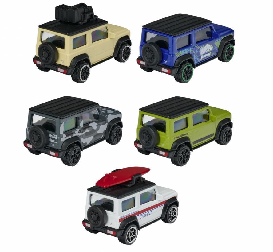 Majorette Suzuki Jimny 5pc Gift Pack - Hobbytech Toys