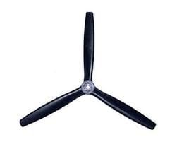 Master Airscrew 3 Blade Prop Pusher 7 x 4 Master Airscrew RC PLANES - PARTS