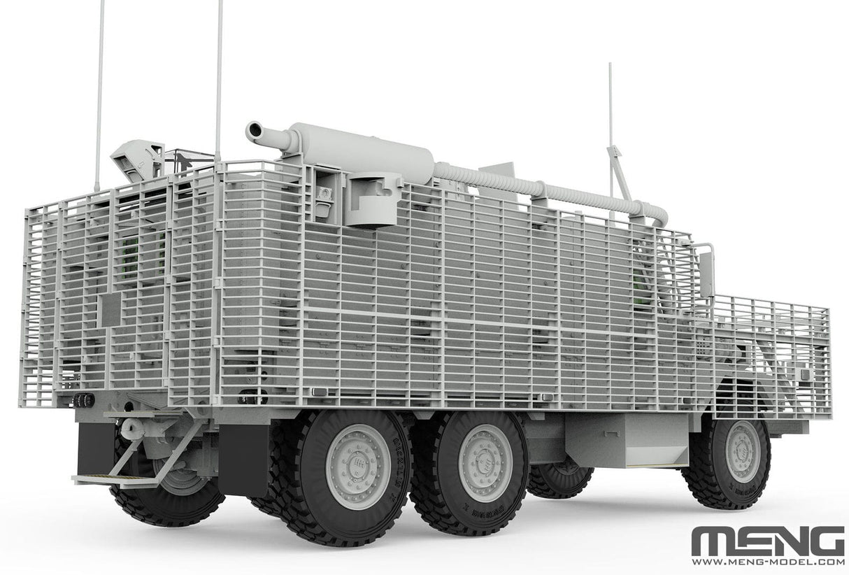 Meng 1/35 British Mastiff 2 6X6 Wheeled Protected Patrol Vehicle Plastic Model Kit - Hobbytech Toys