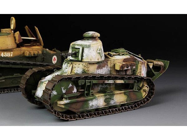Meng 1/35 French FT-17 Light Tank (Cast Turret) Plastic Model Kit - Hobbytech Toys