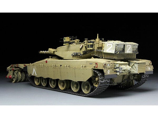 Meng 1/35 Israel Main Battle Tank Merkava Mk.3 BAZ w/Nochri Dalet Mine Roller System Model Kit - Hobbytech Toys
