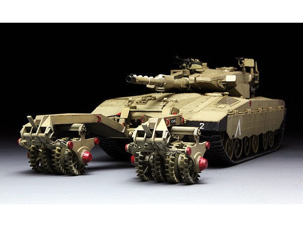 Meng 1/35 Israel Main Battle Tank Merkava Mk.3 BAZ w/Nochri Dalet Mine Roller System Model Kit - Hobbytech Toys