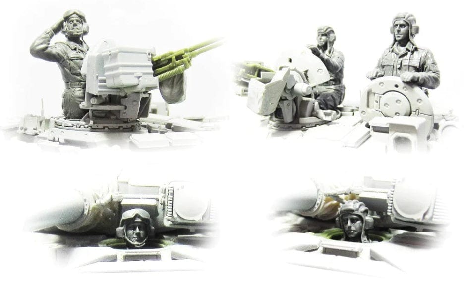 Meng 1/35 Russian Armed Forces Tank Crew Plastic Model Kit - Hobbytech Toys