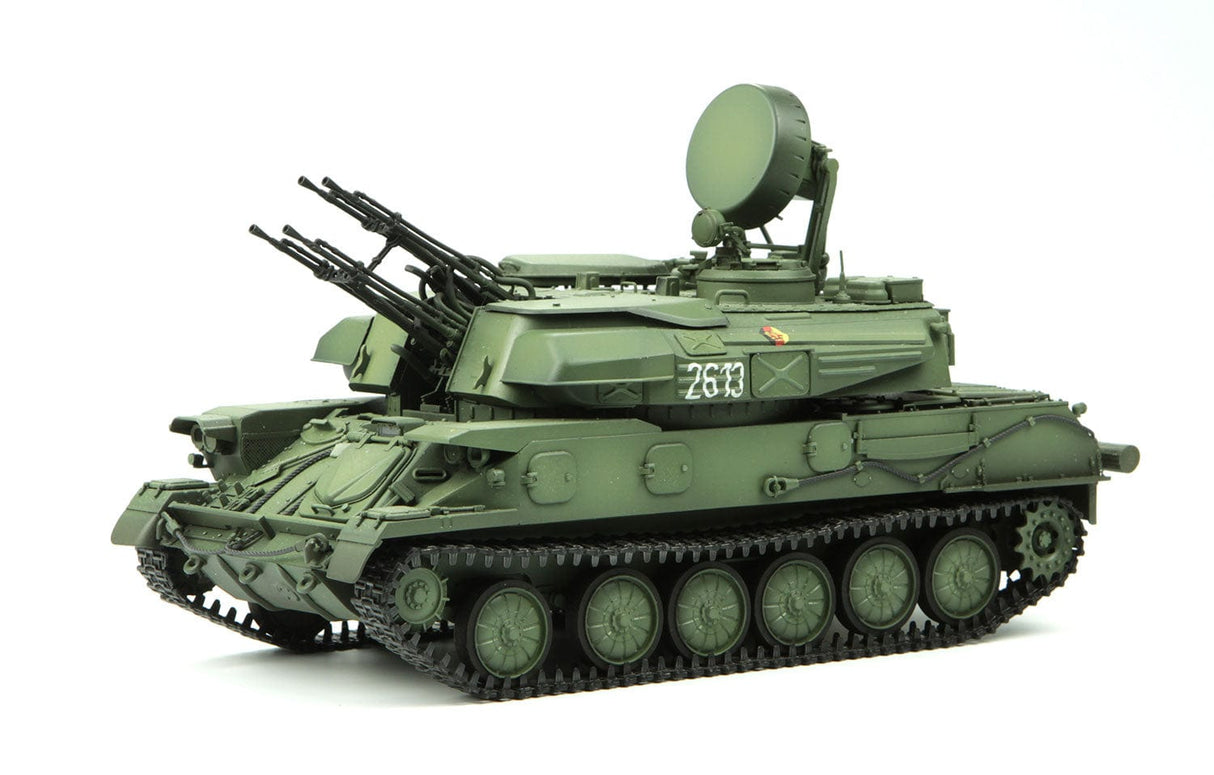 Meng 1/35 Russian ZSU-23-4 Shilka Self-Propelled Anti-Aircraft Gun Plastic Model Kit - Hobbytech Toys