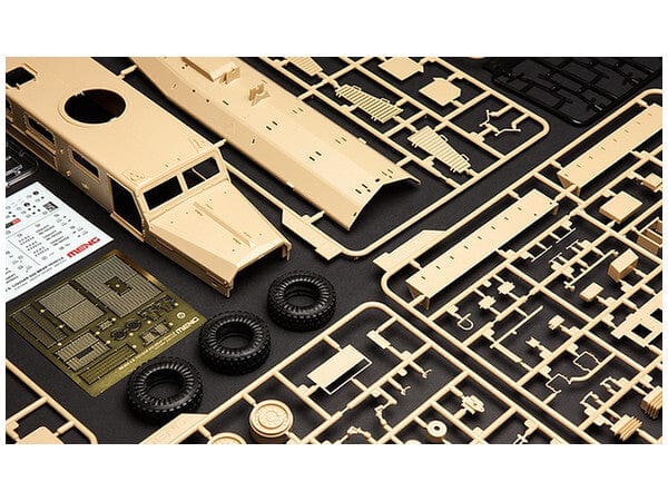 Meng 1/35 U.S. Cougar 6x6 MRAP Vehicle Plastic Model Kit - Hobbytech Toys
