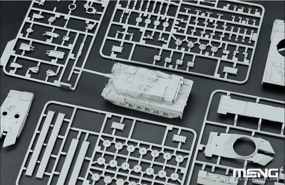 Meng 1/72 German Main Battle Tank Leopard 2 A7 Plastic Model Kit - Hobbytech Toys