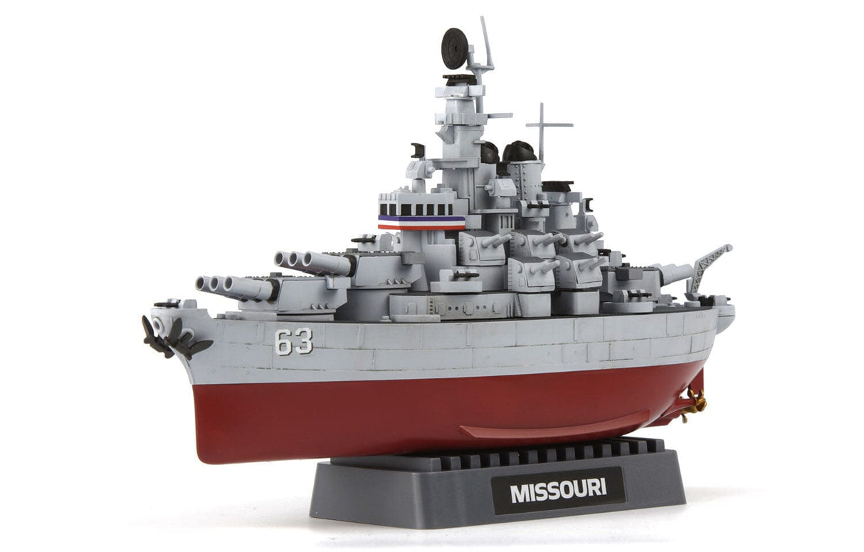 Meng Warship Builder Missouri (Cartoon Model) Plastic Model Kit - Hobbytech Toys