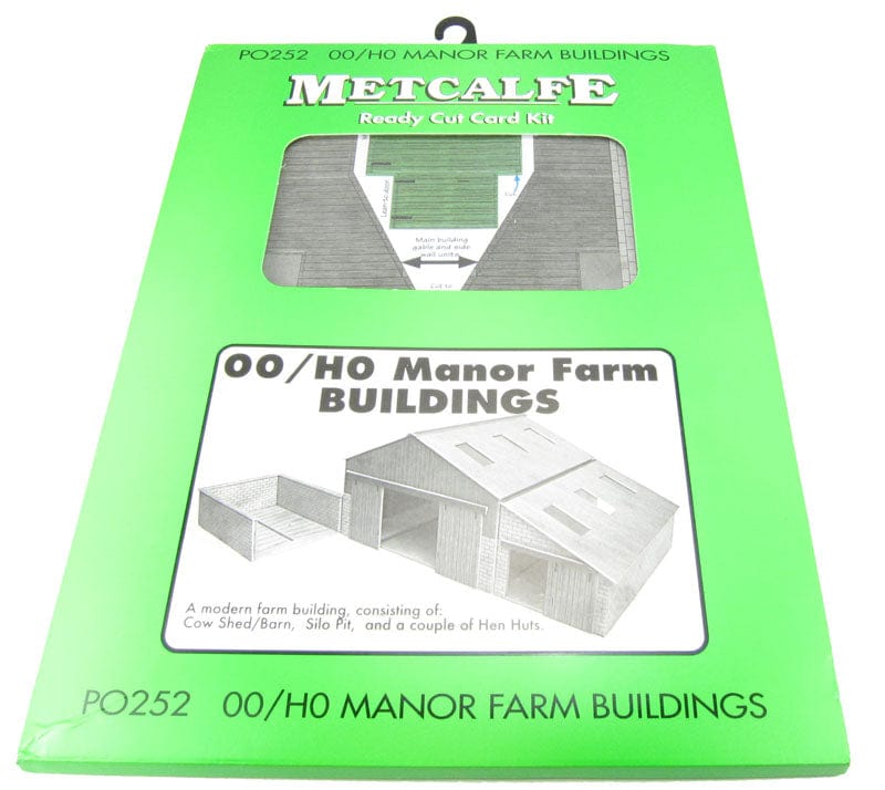 Metcalfe P0252 Oo/Ho Manor Farm Buildings Metcalfe TRAINS - HO/OO SCALE