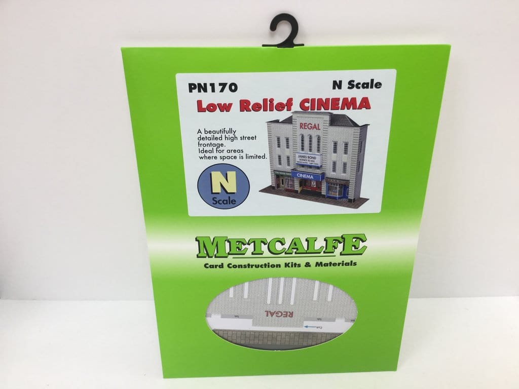 Metcalfe PN170 N Low Relief Cinema Metcalfe TRAINS - N SCALE